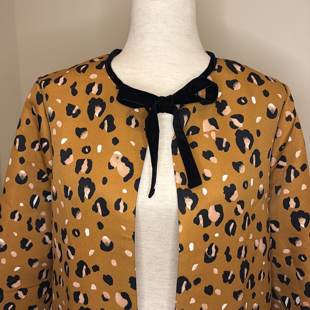 English Factory Leopard Jacket - Picture 2 of 10